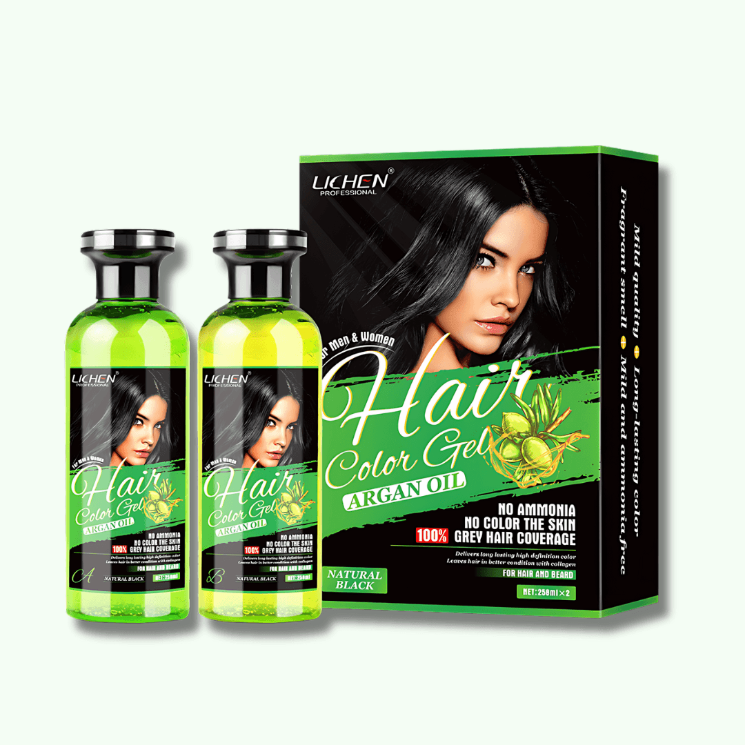 (Original) Hair Color Gel By Lichen 250ml x 2=500ml