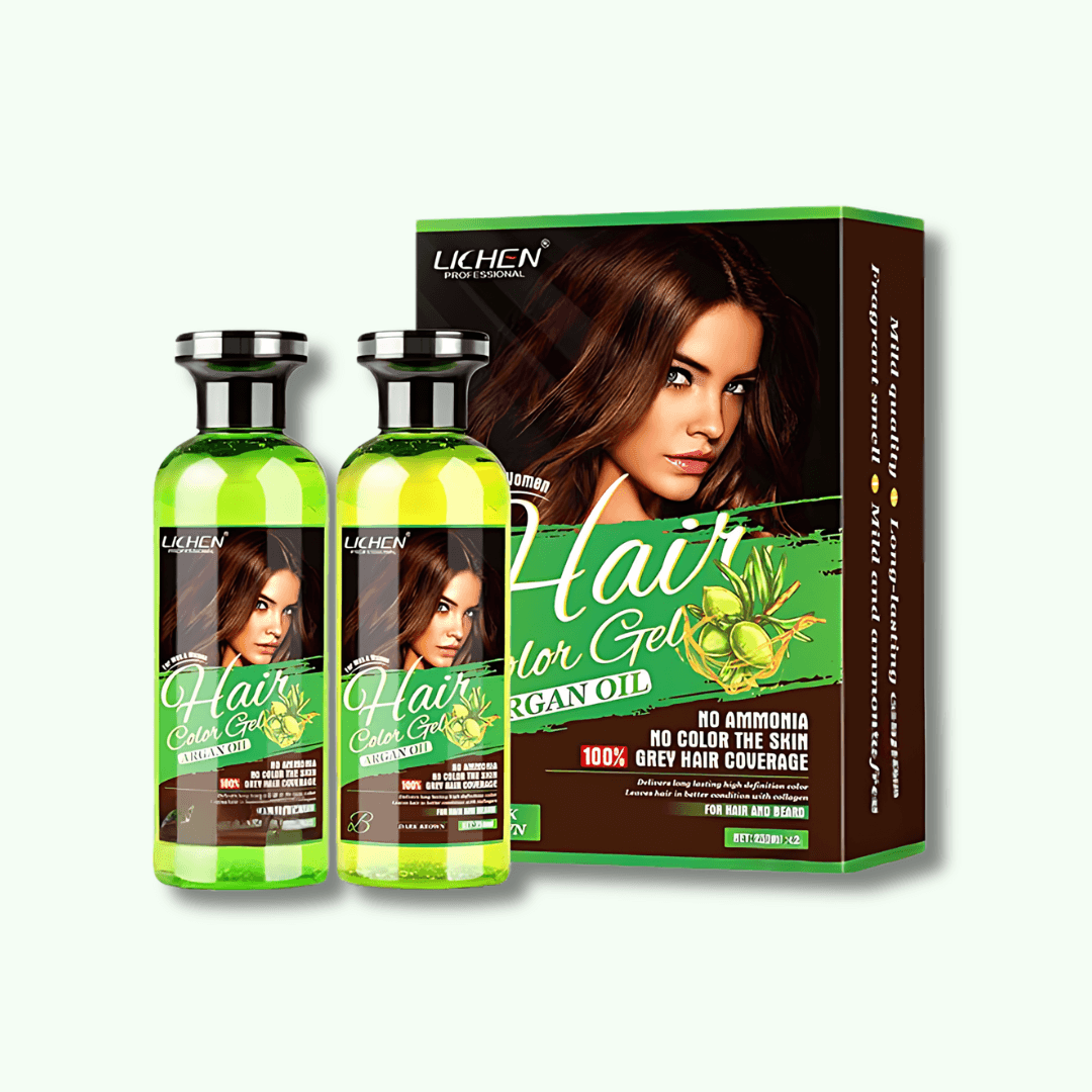 (Original) Hair Color Gel By Lichen 250ml x 2=500ml